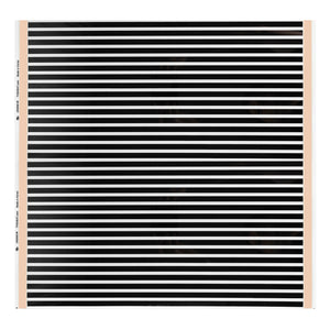 View of 21 inch wide Redline Science heat tape isolated on a white background