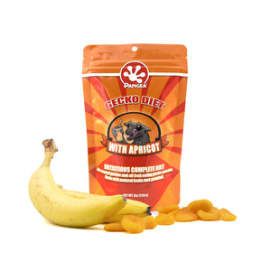 Pangea Gecko Diet with Apricot™ 8oz with Fruit