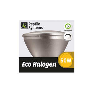 Reptile Systems Eco Halogen Heat Lamp 50w Box Front View