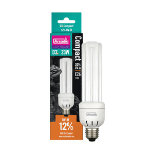 Arcadia D3 12% UVB Compact Bulb