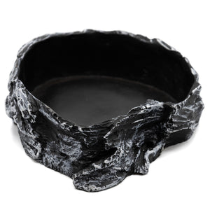 Pangea Rock Water Bowl Medium - angled.