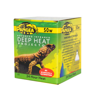 Pangea Infrared Deep Heat Projector 50w - box angled.