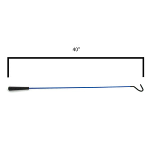 Pangea 40" Steel Snake Hook - measurement.