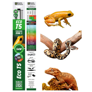 Reptile Systems Eco Pro T5 Fixture - 6% UVB - Zone 2