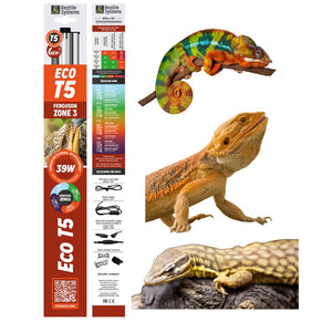 Reptile Systems Eco Pro T5 Fixture - 12% UVB - Zone 3