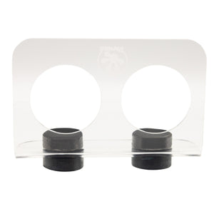 Pangea Acrylic Magnetic Ledge Small - viewed from top down.