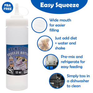 Gecko Diet Squeeze Bottle