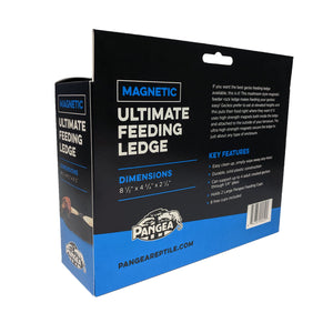 Pangea Ultimate Feeding Ledge Magnetic - back of box.