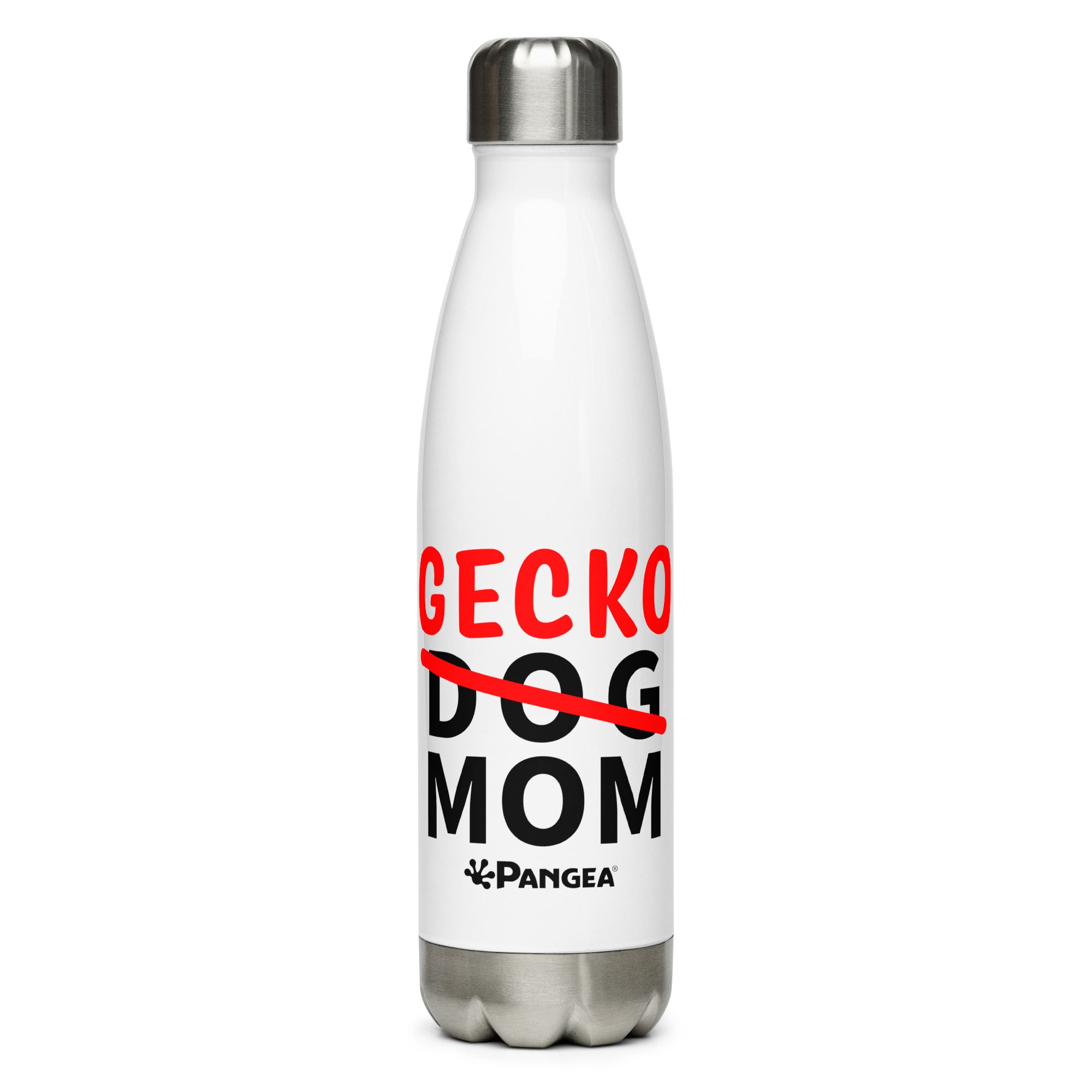 Gecko Mom Not Dog Mom Water Bottle