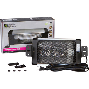 Reptile Systems Compact Lamp unit, components, and box