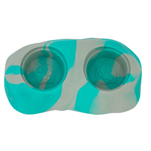 Pangea Ultimate Silicone Eco Dish - Turquoise Marble