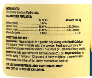 Zoo Med Repti Calcium Without D3