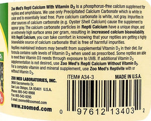 Zoo Med Repti Calcium With D3