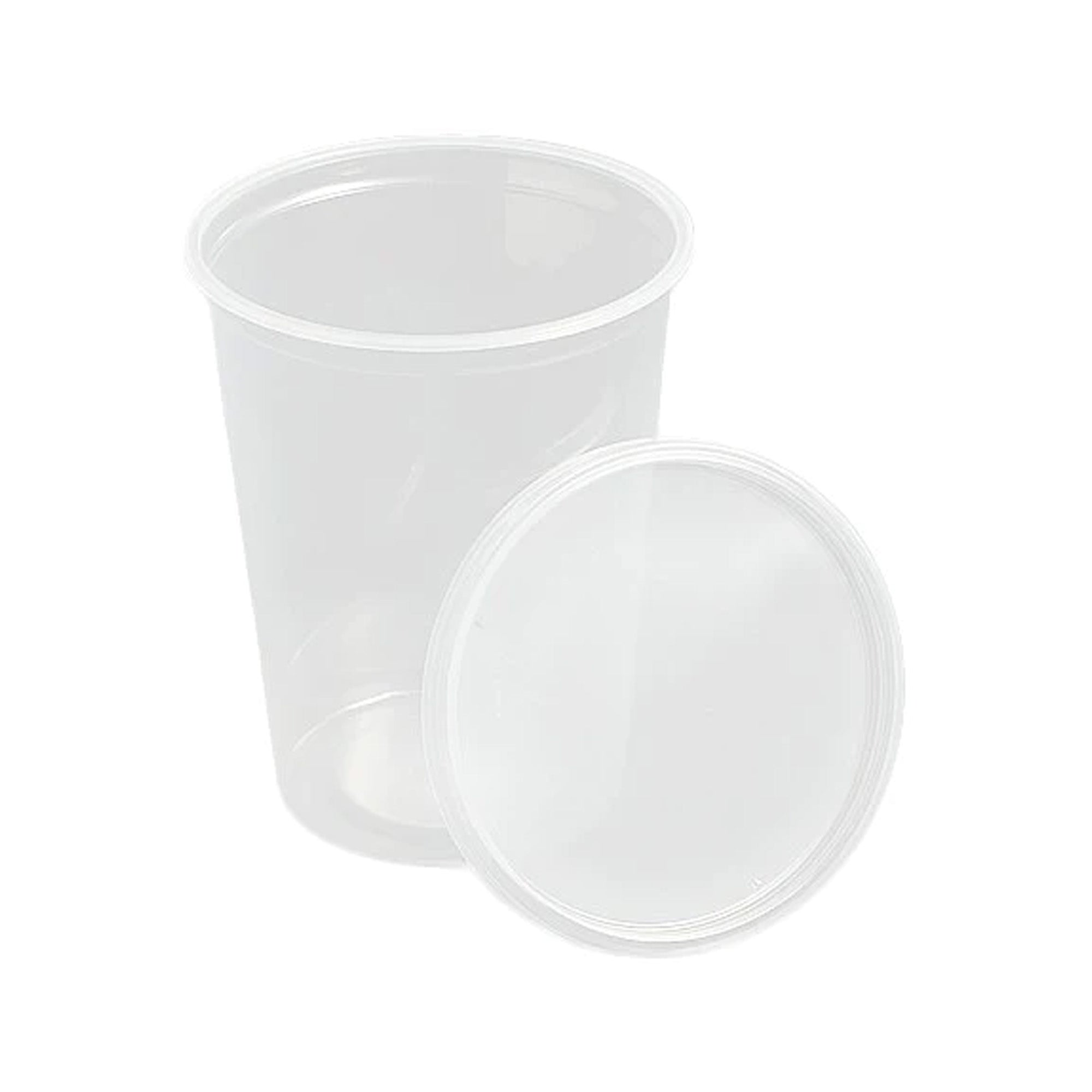 32 oz Deli Cup With Lid-Not Punched
