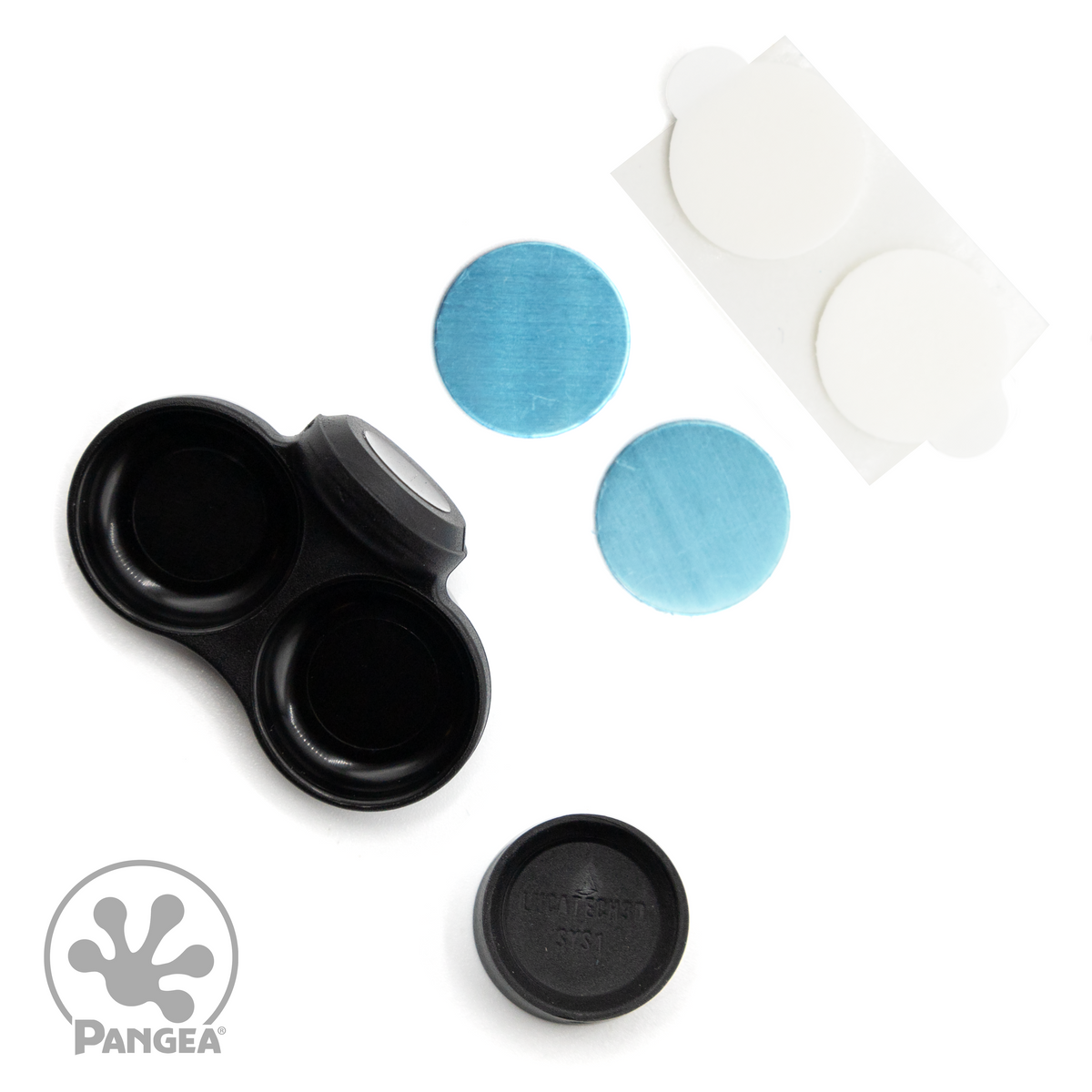 Pangea MicroDish Surface Mount Kit Extra-Small Dual - components.