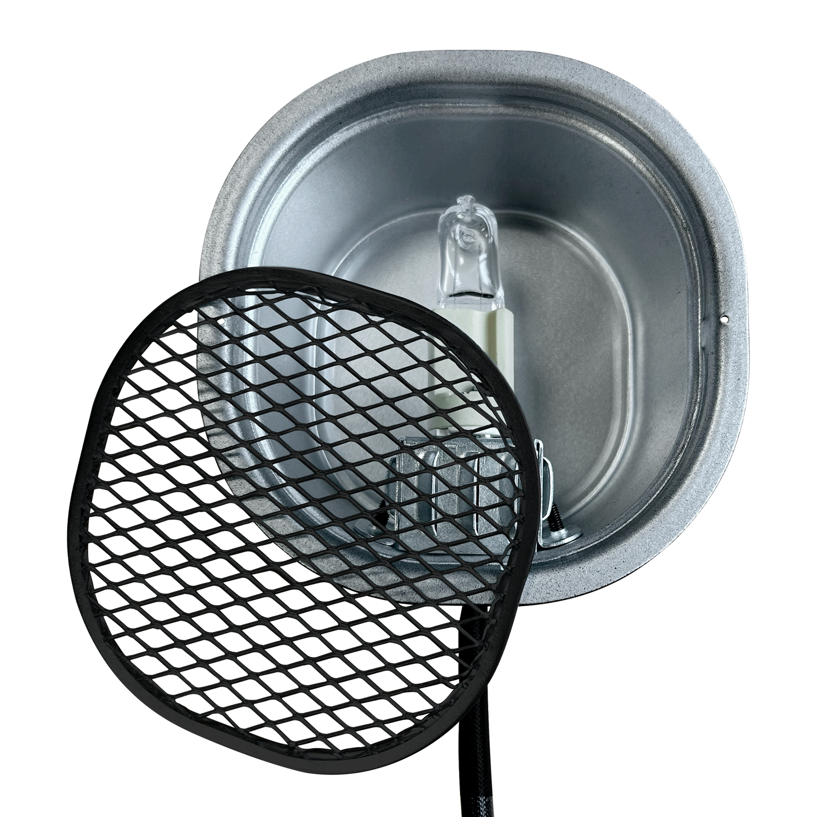 Reptile Systems Eco Mini Heater - Low Output Basking Lamp for Reptiles