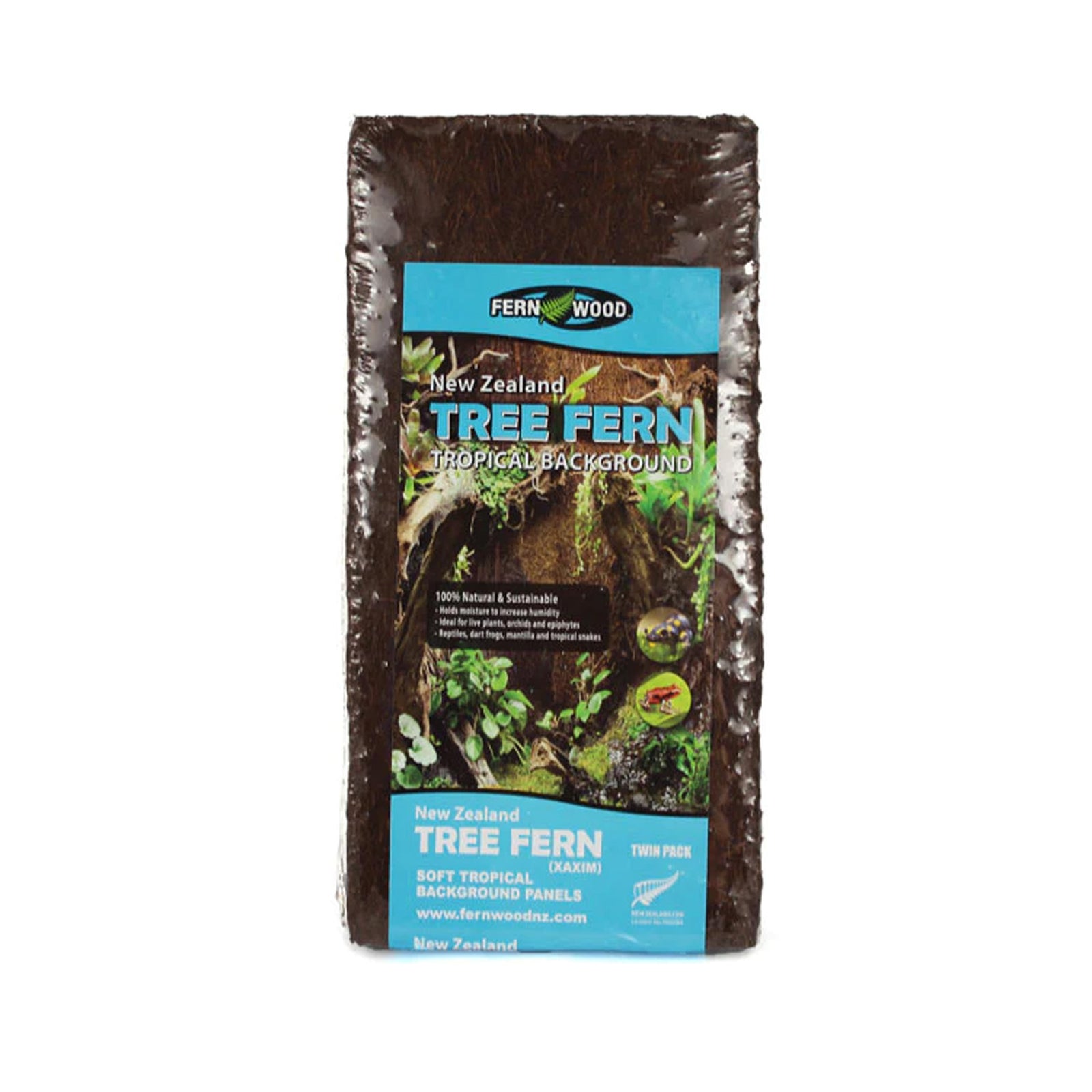 Fern Wood New Zealand Tree Fern Tropical Background Panel 18 in