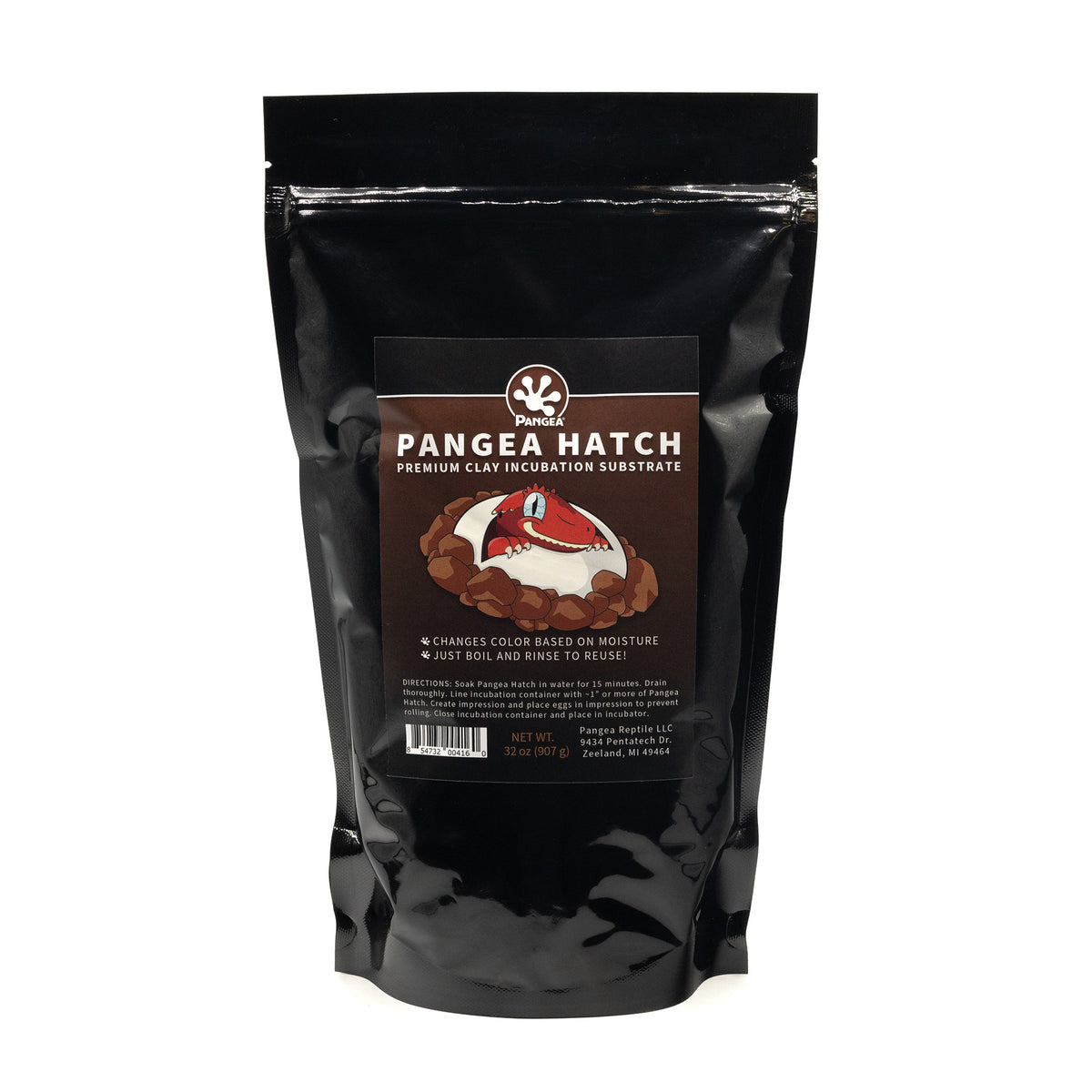 Pangea Hatch 2lb - premium clay incubation substrate package.