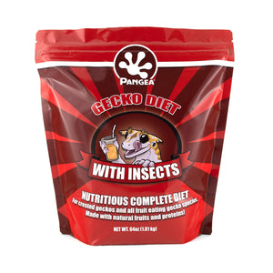 Pangea Gecko Diet with Insects™ 64oz