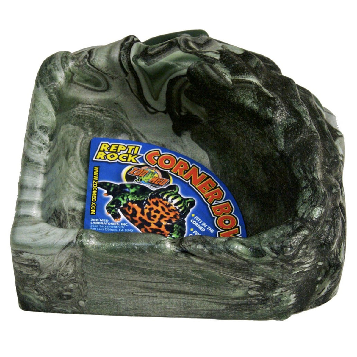 Zoo Med Repti Rock Corner Bowl