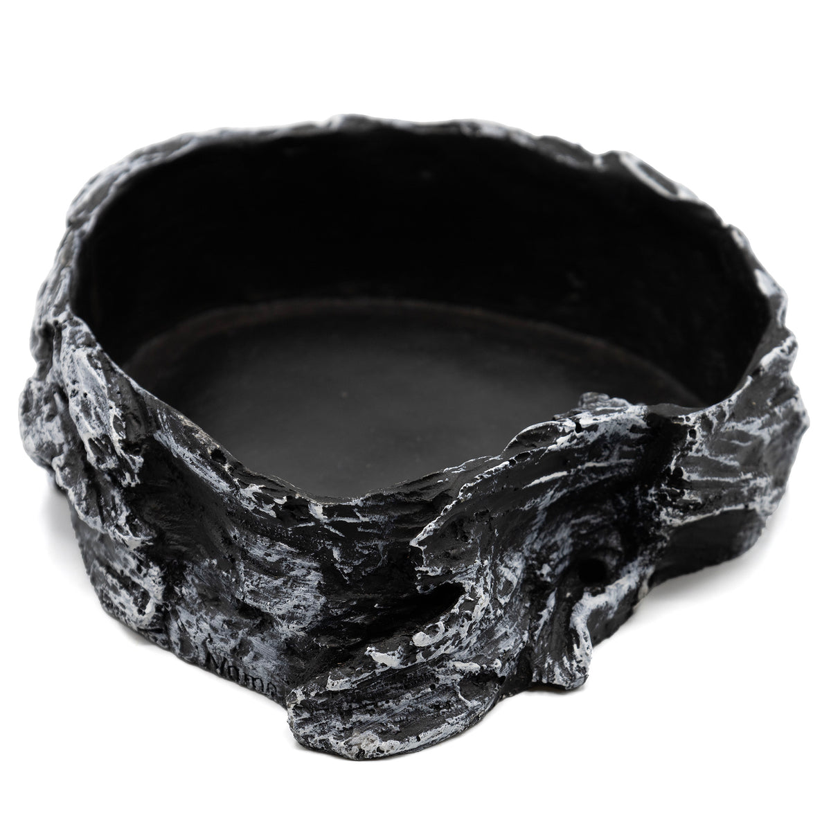 Pangea Rock Water Bowl Medium - angled.