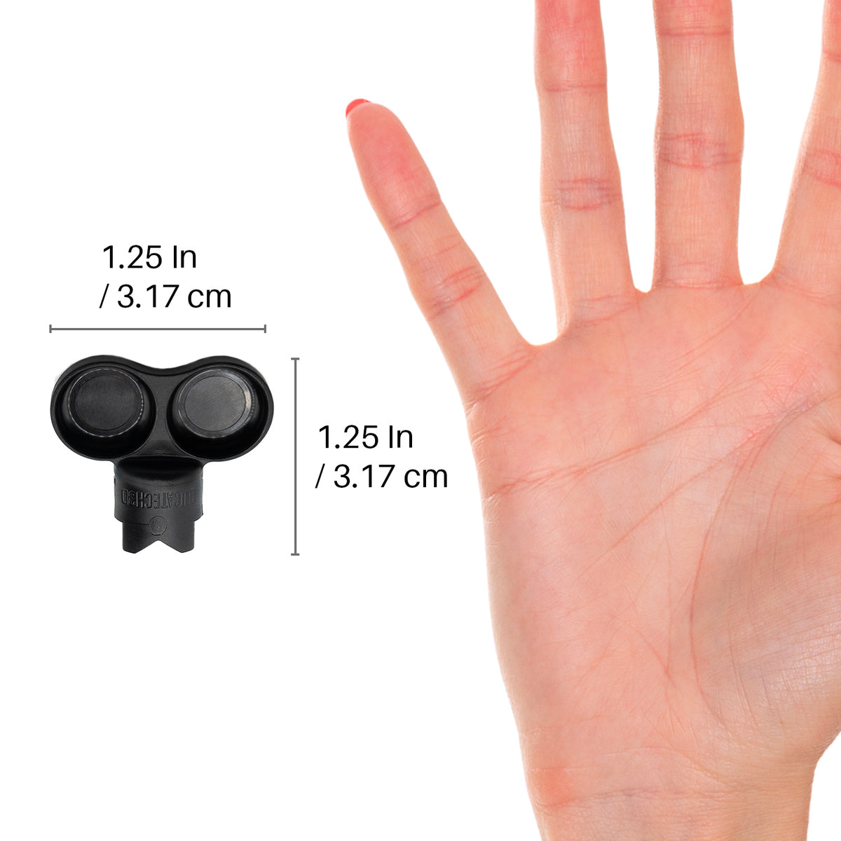 Pangea MicroDish Dual branch mount dimensions.