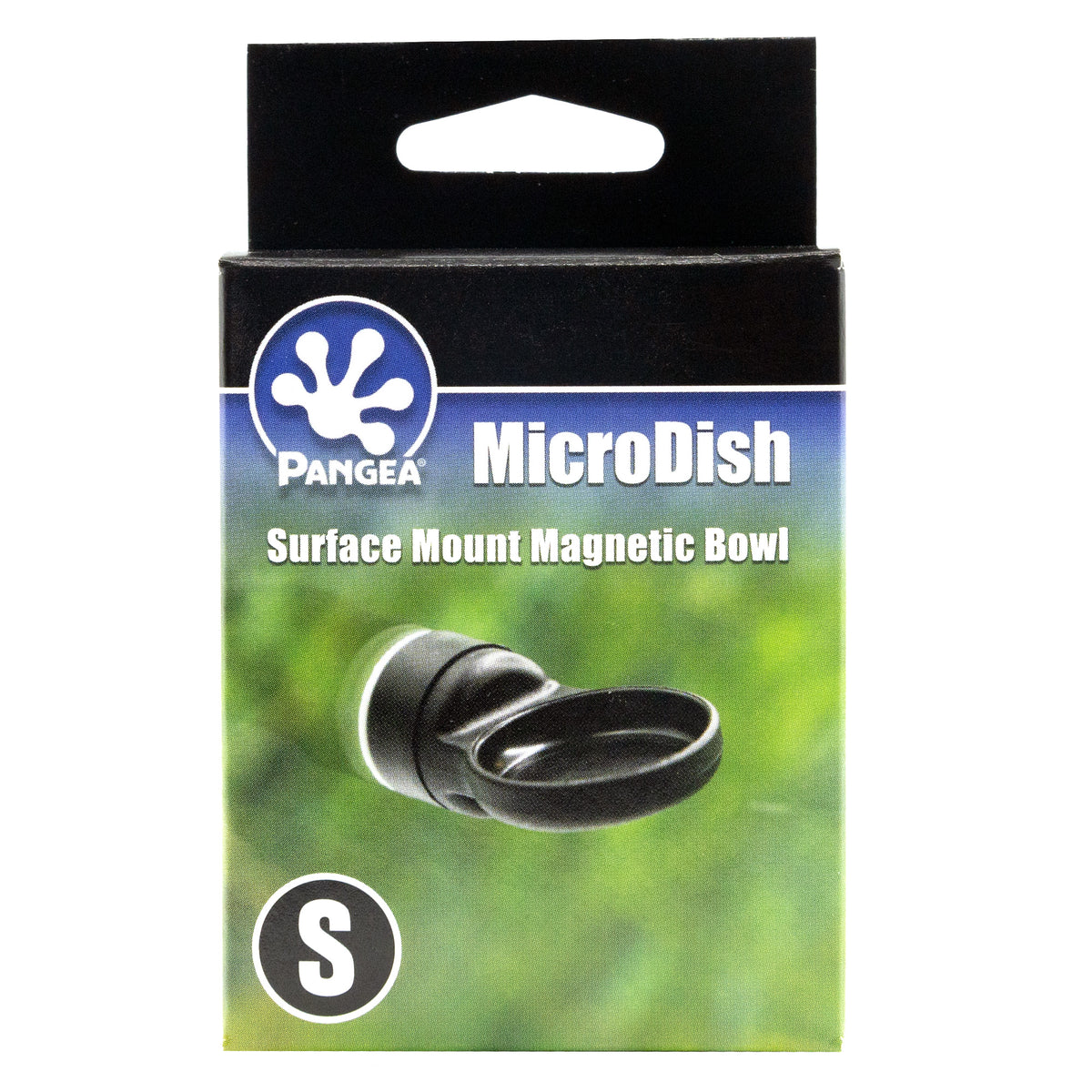 Pangea MicroDish Surface Mount Magnetic Bowl - front of box.
