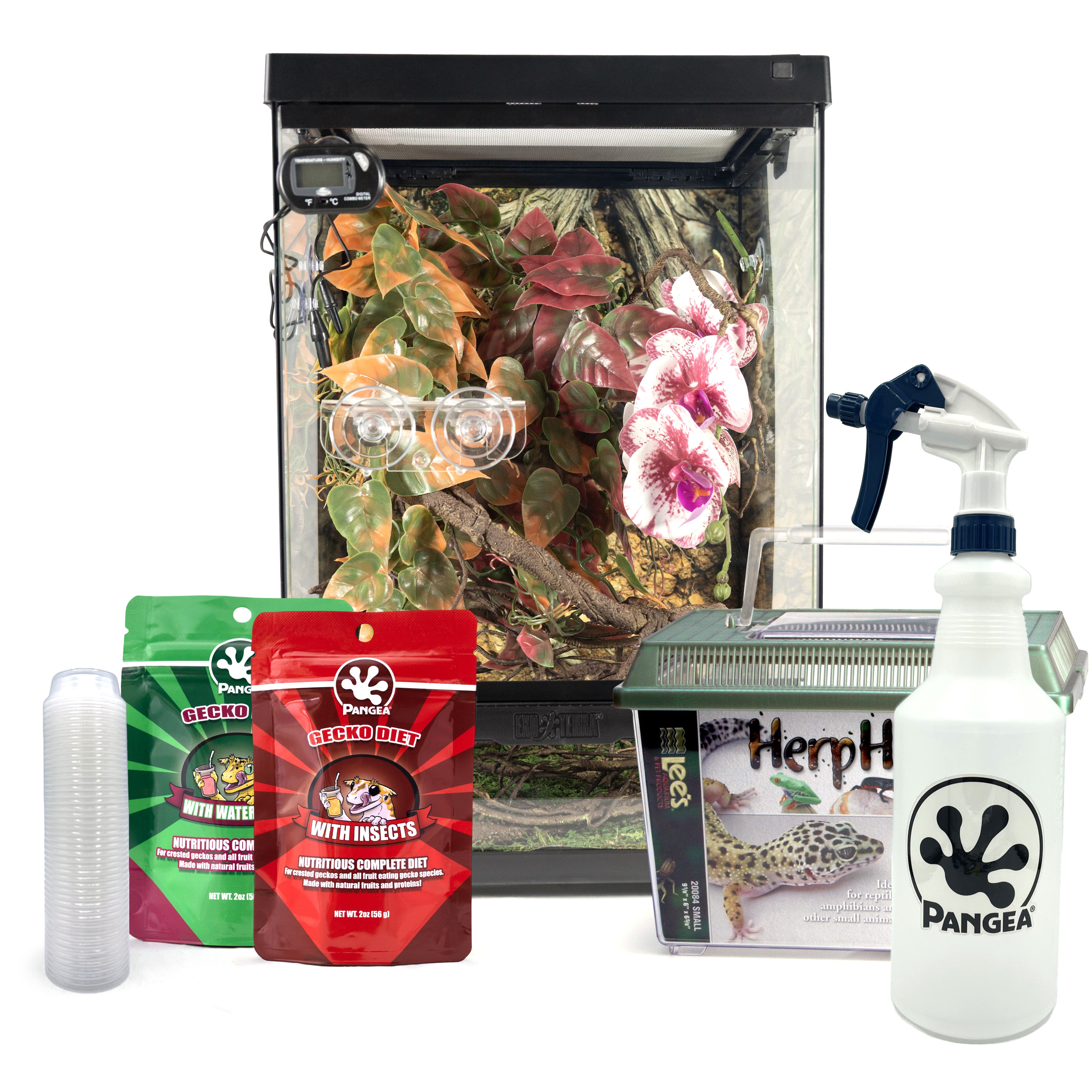 reptile safe plant fertilizer Crested Gecko Kit | Gecko Starter Kit | Pangea Reptile