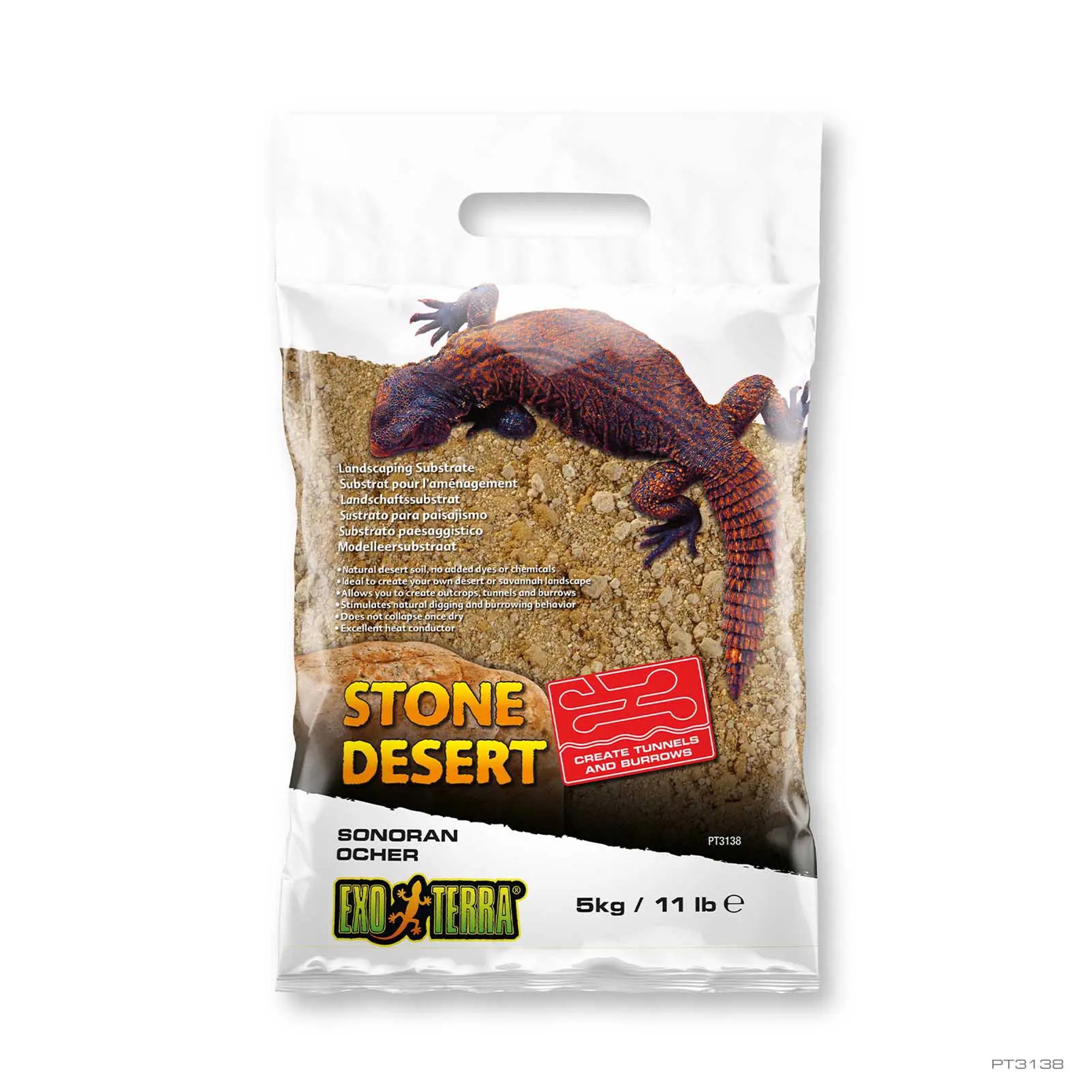 Exo Terra Stone Desert Substrate Substrate - Natural Desert Soil