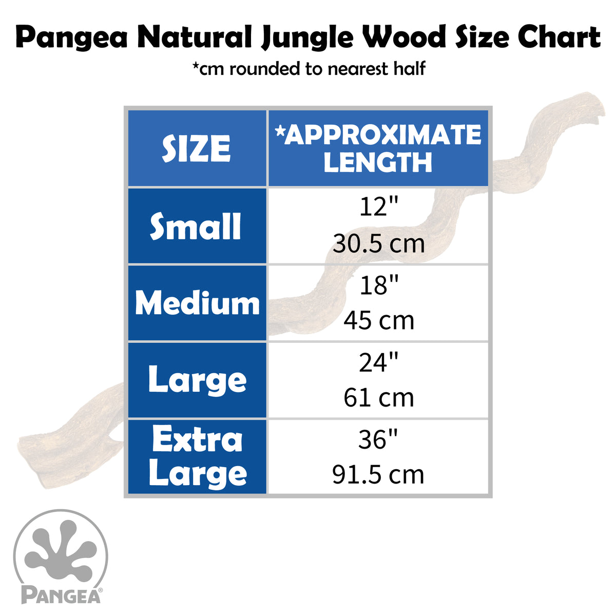 Pangea Natural Jungle Wood