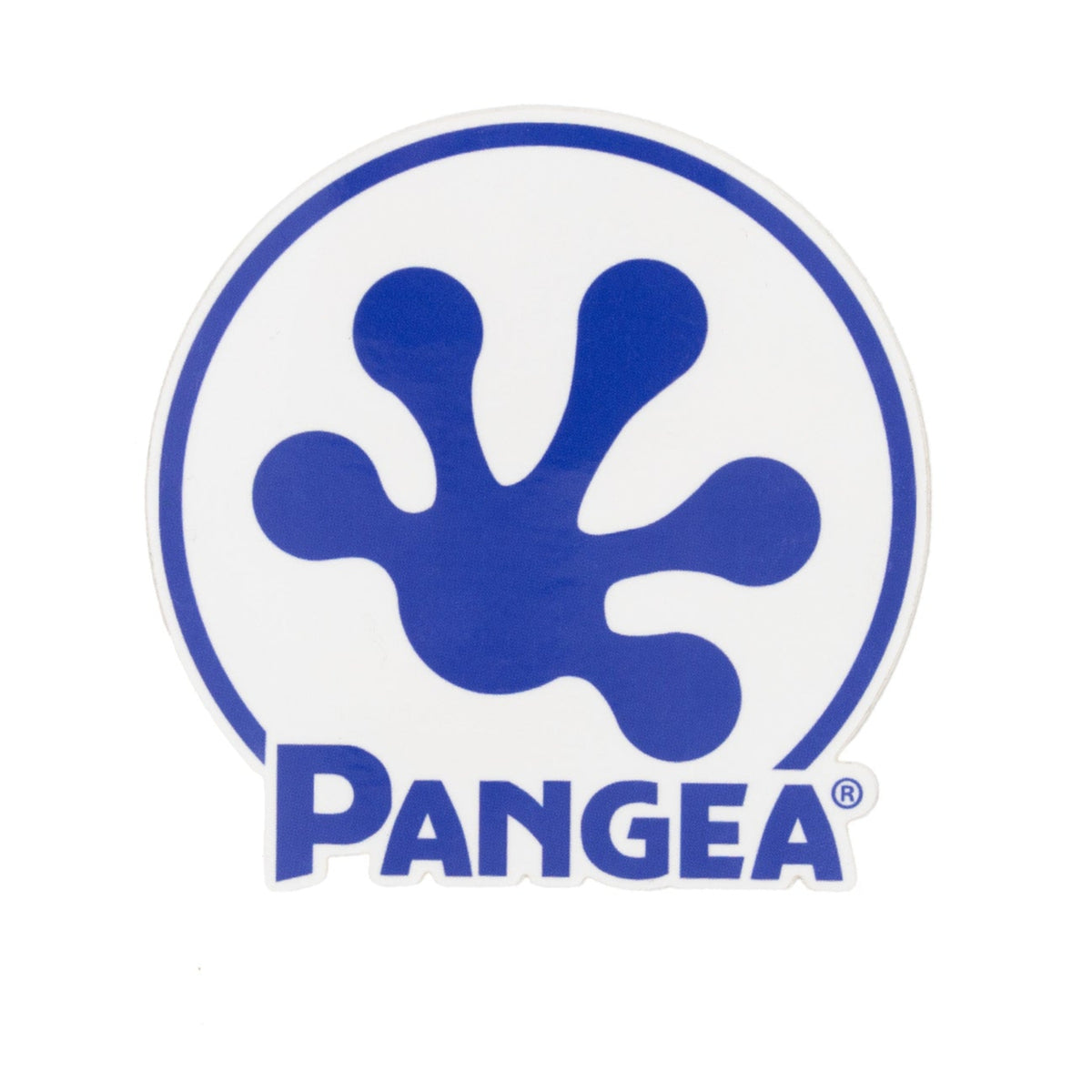 Gecko Foot Logo Sticker - Light Blue