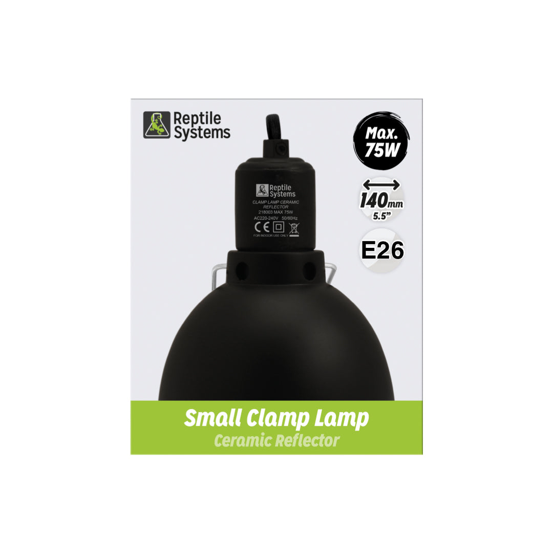 Reptile Systems Ceramic Clamp Lamp - Black Edition