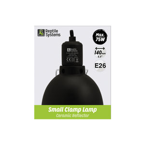 Reptile Systems Ceramic Clamp Lamp - Black Edition