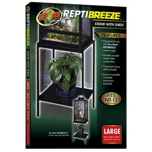 Zoo Med Reptibreeze Stand with Shelf