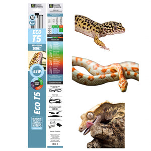 Reptile Systems Eco Pro T5 Fixture - 2.4% UVB - Zone 1