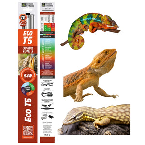 Reptile Systems Eco Pro T5 Fixture - 12% UVB - Zone 3