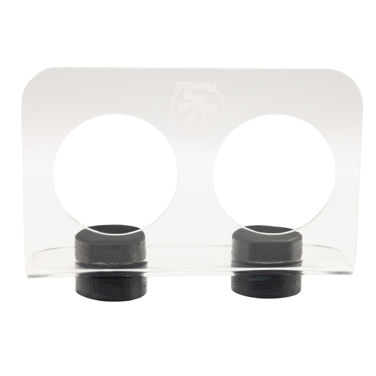 Pangea Acrylic Magnetic Ledge Small - viewed from top down.