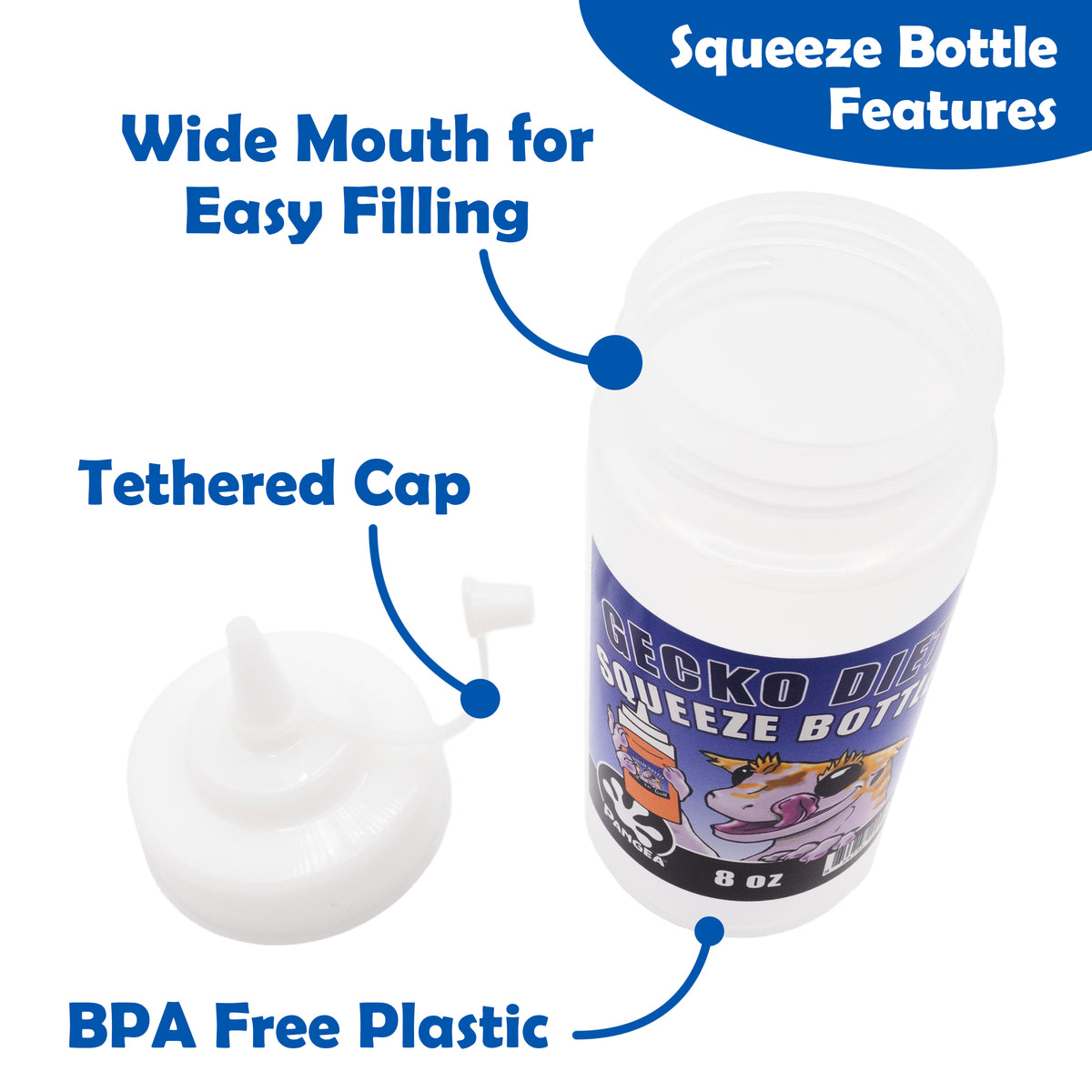 Gecko Diet Squeeze Bottle