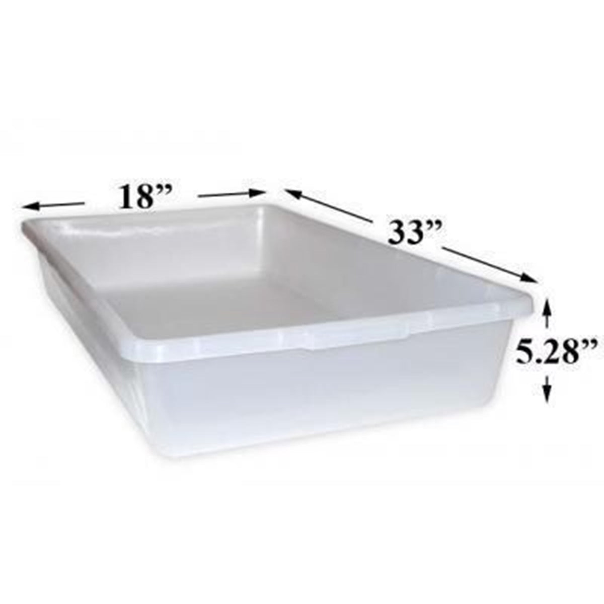 45 Quart Tub for VE-Super-70 Racks 5 Pack