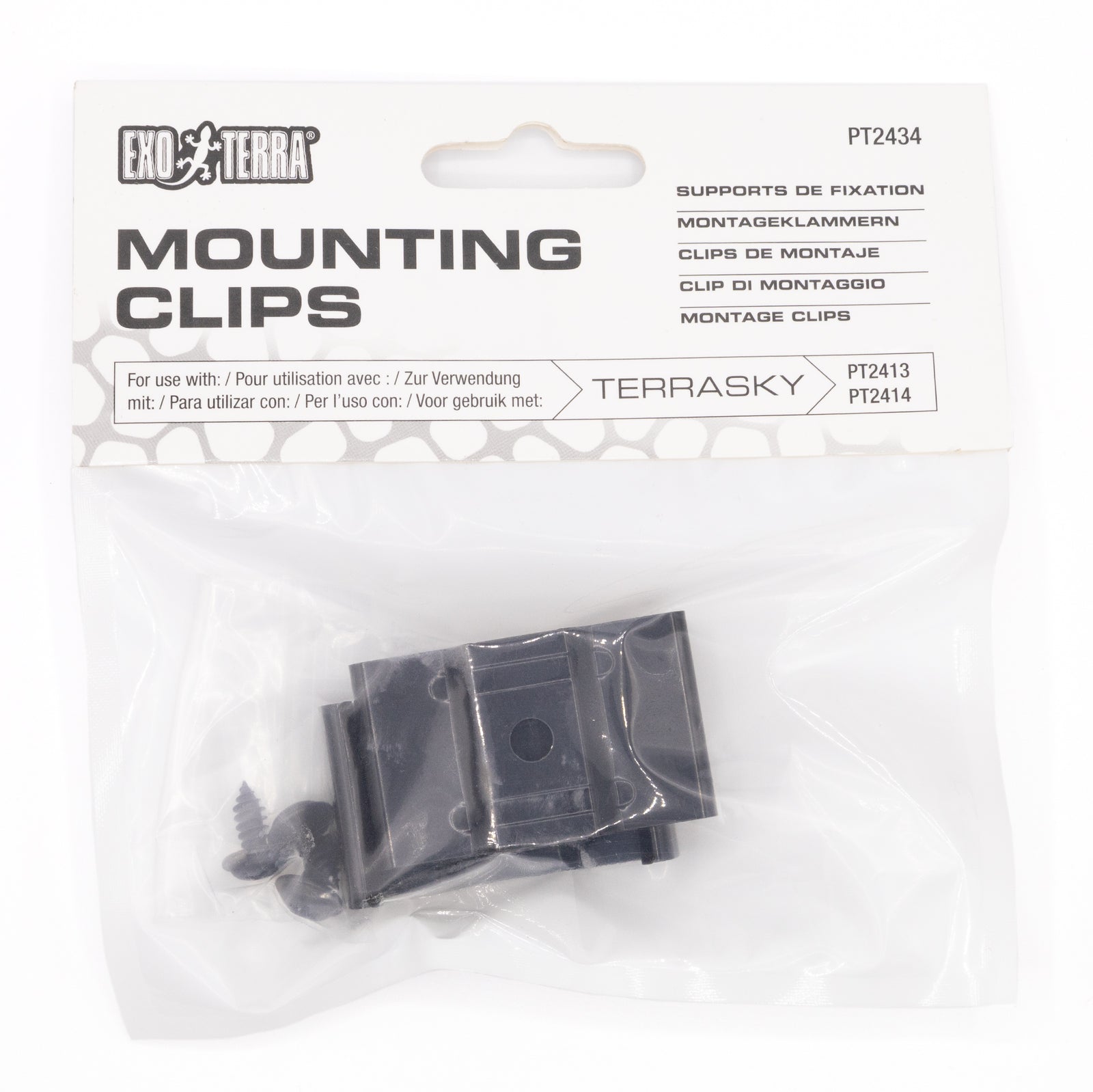 Exo Terra Terrasky UV LED Terrarium Light Internal Mounting Clips