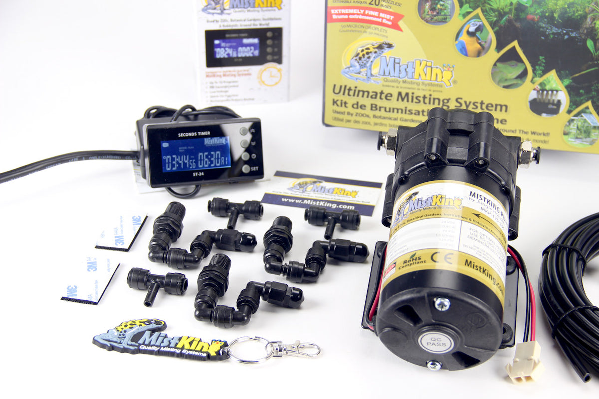 Mistek System Reptile Misting System | MistKing Starter Misting System - Pangea ...