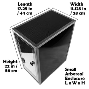 Pangea Small Arboreal PVC Enclosure - approx. 11"x17"x22"