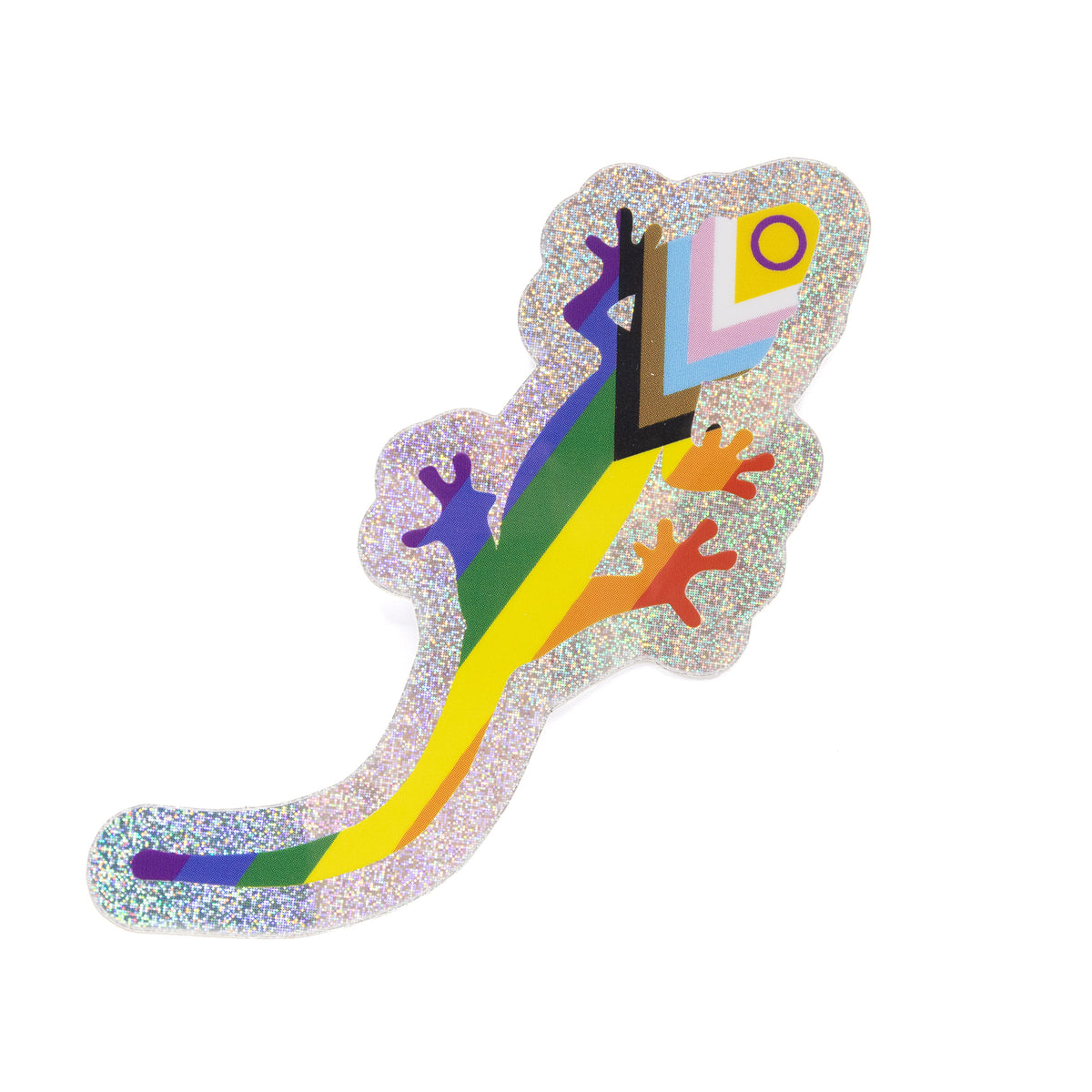 Pangea Pride Gecko - Sticker