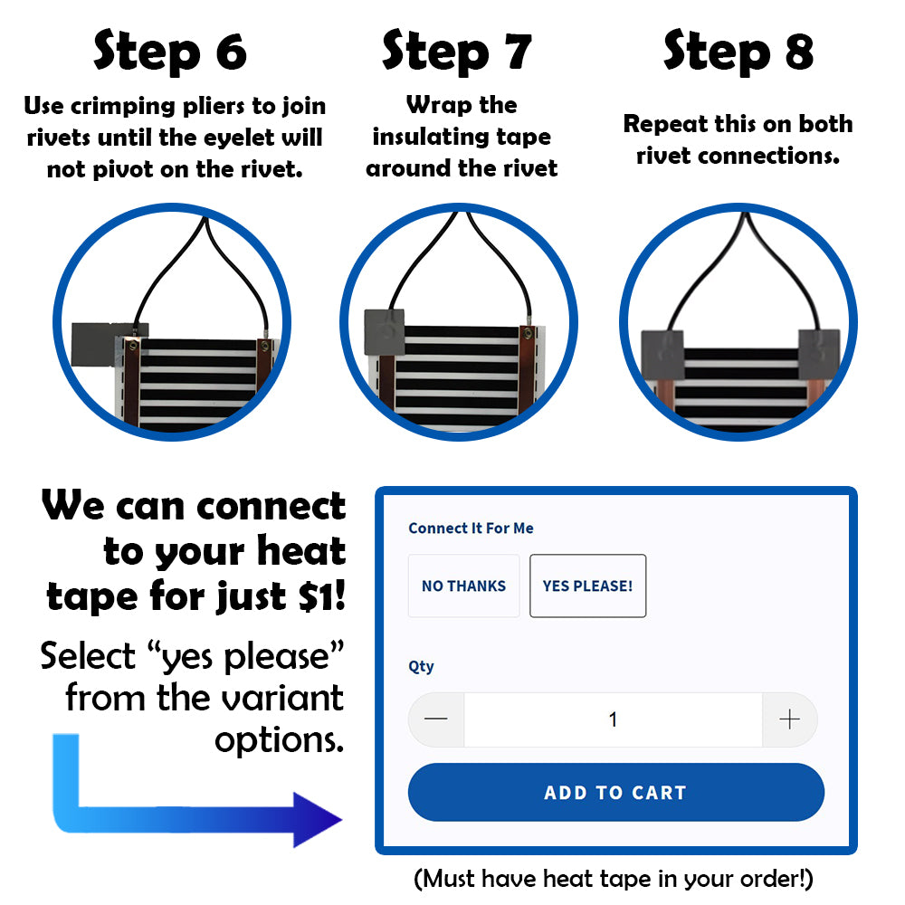 Redline Science Heat Wire/Clip/Insulator Set