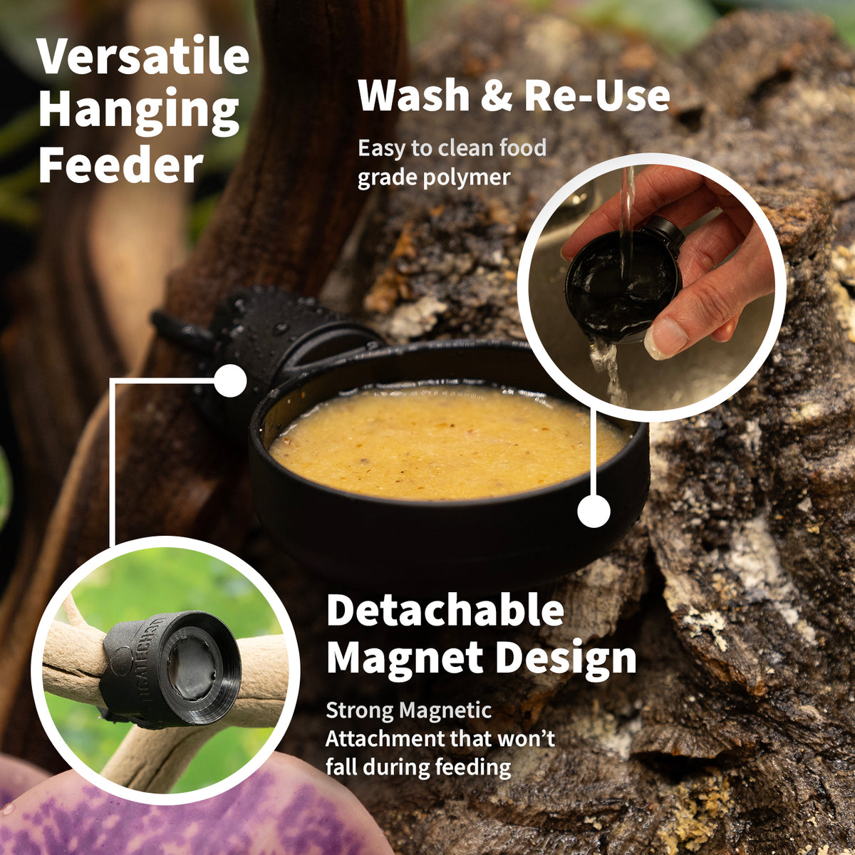 Pangea MicroDish Large Branch Mount Kit with informational labels.