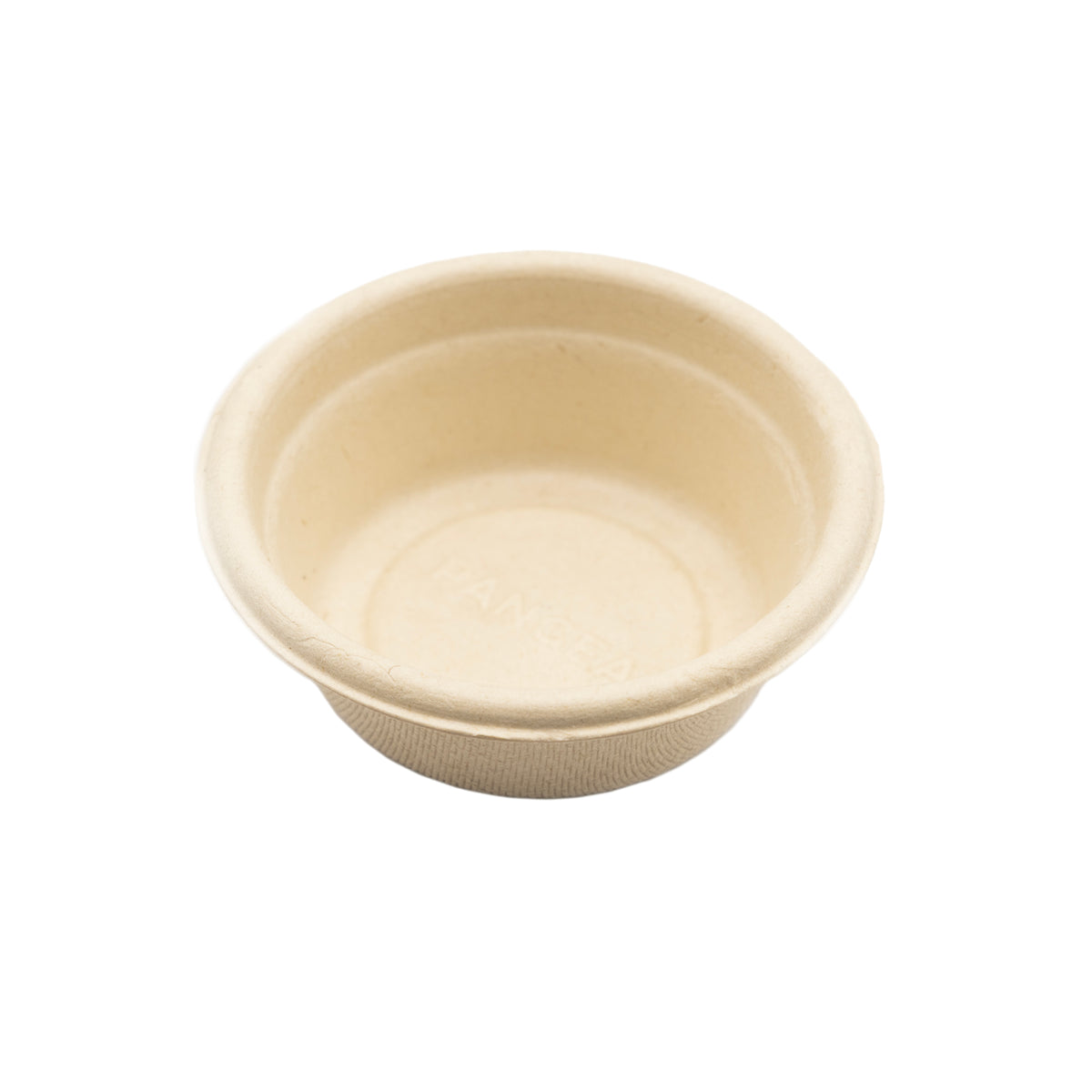 Pangea large 1.5 oz paper cup shown in a 3/4 view isolated on a white background