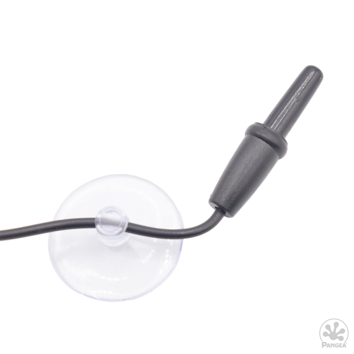 Pangea Digital Thermometer for Reptiles Temperature Probe with Mounting Suction Cup on a White Background