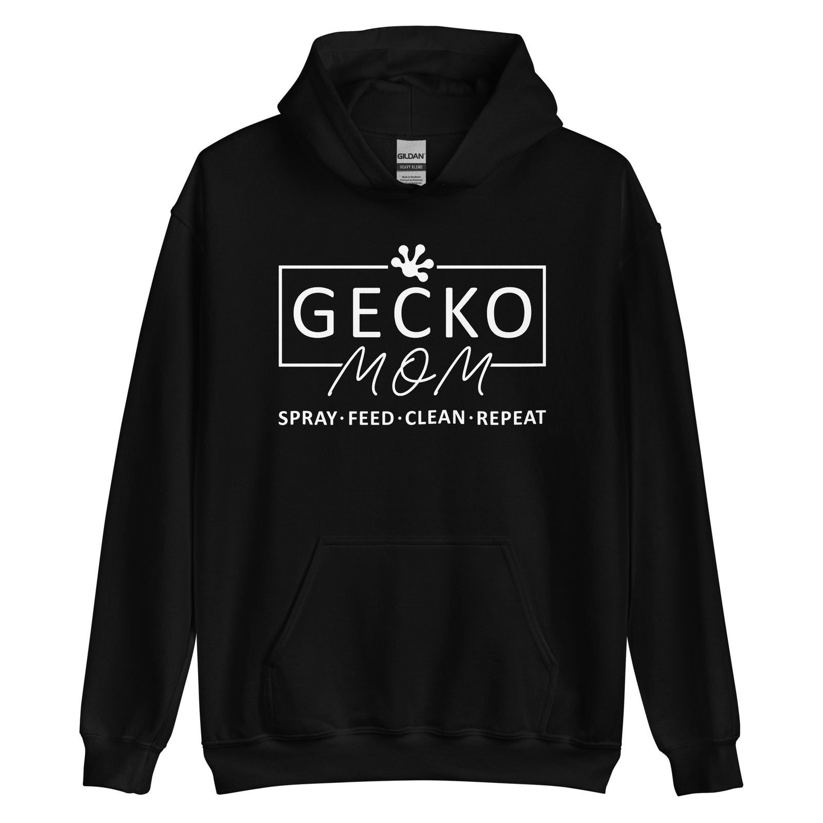 Gecko Mom - Spray, Feed, Clean, Repeat - Hoodie