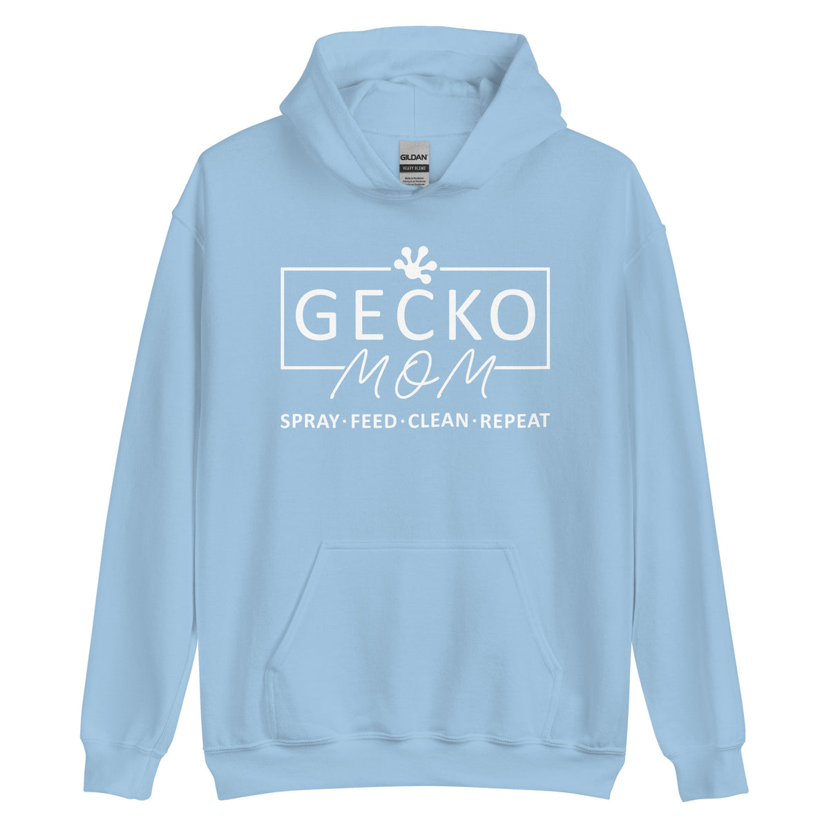 Gecko Mom - Spray, Feed, Clean, Repeat - Hoodie