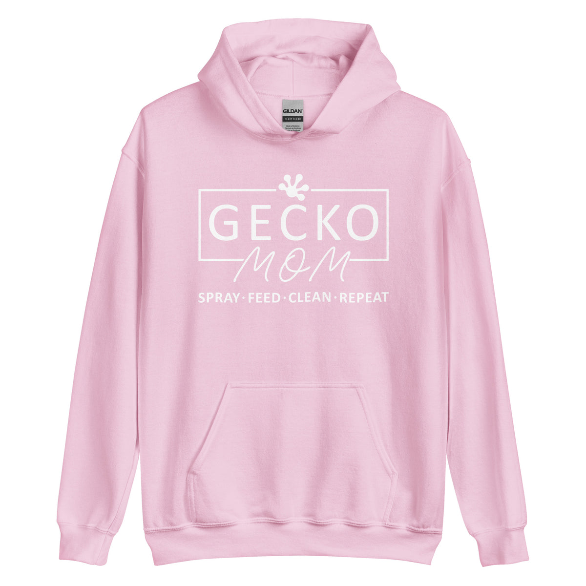 Gecko Mom - Spray, Feed, Clean, Repeat - Hoodie